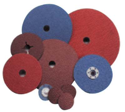NorZon Plus Speed-Lok Coated-Fiber Discs, Zirconia, 7 in Dia., 36 Grit