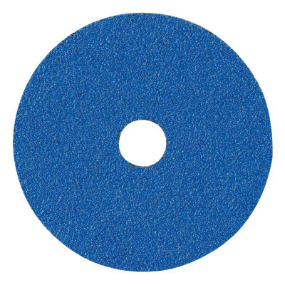 Bluefire F826P Coated-Fiber Discs, Ceramic/Zirconia Alumina, 5 in Dia., 24 Grit