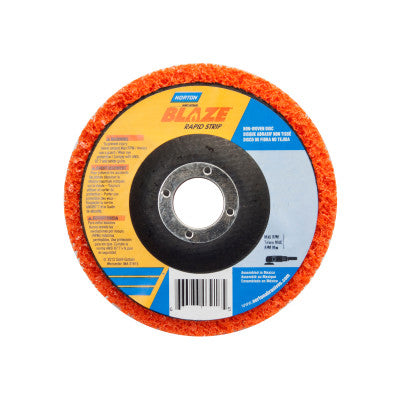 Bear-Tex Blaze Rapid Non-Woven Depressed Center Discs, 7 in x 7/8 in, 8000 RPM