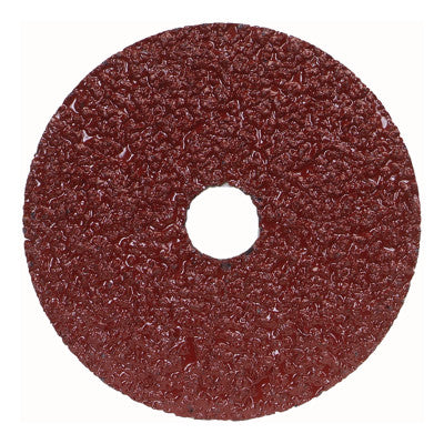 Coarse Grit Fiber Discs, Aluminum Oxide, 4 1/2 in Dia, 36 Grit