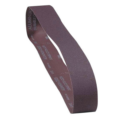 Metalite Benchstand Coated-Cotton Belts, 6 in x 48 in, 240, Aluminum Oxide