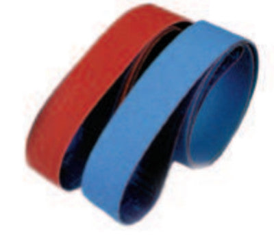 Metalite Narrow Coated-Cotton Belts, 8 in X 107 in, 60, Aluminum Oxide