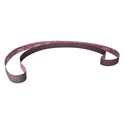 Metalite Narrow Backstand Belts, 3 in x 90 in, 36 Grit, Aluminum Oxide