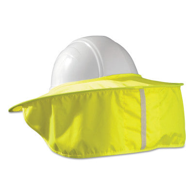 Hard Hat Shades, Cotton/Polyester with Wire Spring, Yellow