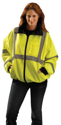 Economy Bomber Jackets, 2X-Large, Yellow