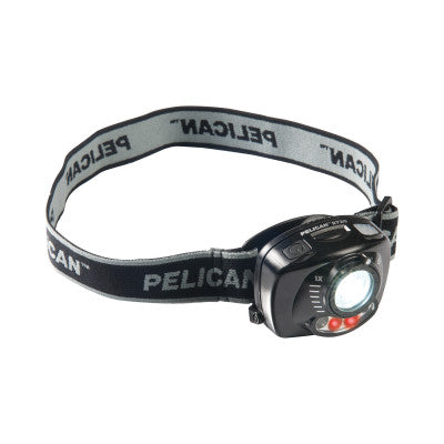 Headlamps, 3 Batteries, AAA, 12 lm (Low), 200 lm (High), Black