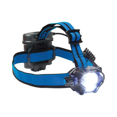 Headlamps, 4 Batteries, AA, 430 lm (High), 53 lm (Low), Black/Blue