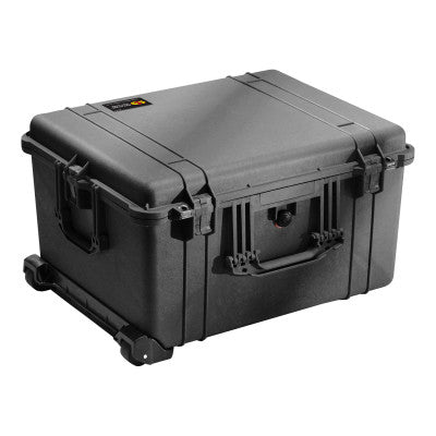 Protector Cases, 2.56 cu ft, 24.76 in x 19.57 in x 13.9 in, Black