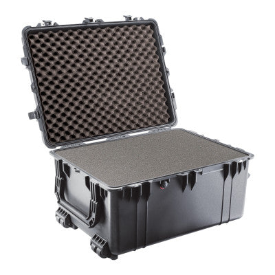 1630 Protector Transport Cases, 5.21cu ft, 27.7 in x 20.98 in x 15.5 in, Black