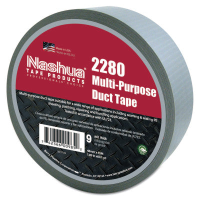 2280 General Purpose Duct Tapes, Silver, 55m x 48mm x 9 mil