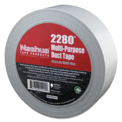 2280 General Purpose Duct Tapes, White, 55m x 48mm x 9 mil