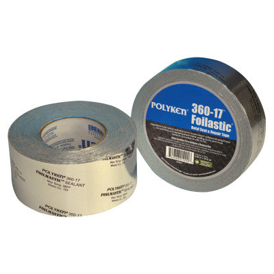 Foilastic Butyl Seal & Repair Tapes, 2.83" X 1,188", 17 mil, Aluminum - Printed