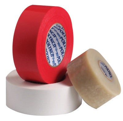 Construction Stucco Tapes, 2 in X 60 yd, 7 mil, Red