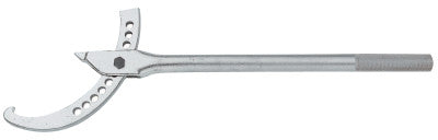 Hook Spanner Wrenches, 12 3/4 in Opening, Hook, 36 5/8 in