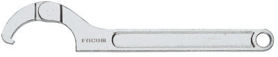 Hinged Hook Spanner Wrenches, 1 1/2 in Opening, Hook, 6 39/64 in