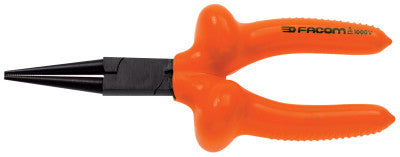 Insulated Round Needle Nose Pliers, 6 1/2 in; 6 7/8 in