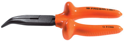 Insulated Bent Nose Pliers, 7 7/8 in; 7 15/32 in