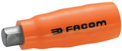 Insulated Hex Socket Bits, 3/8 in Drive, 5 mm Tip