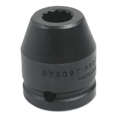 ProtoGrip Hi Strength Magnetic Impact Sockets, 3/8 in Dr, 15 mm, 6 Pt