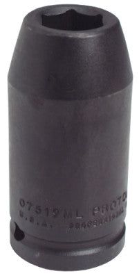 Torqueplus Metric Deep Impact Sockets 3/4 in, 3/4 in Drive, 21 mm, 6 Points