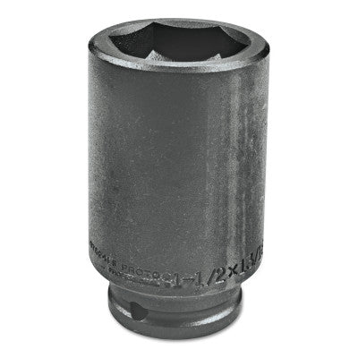Budd-Wheel Deep Impact Sockets, 3/4 in Drive, 1 1/2 in; 13/16 in, 4 Points