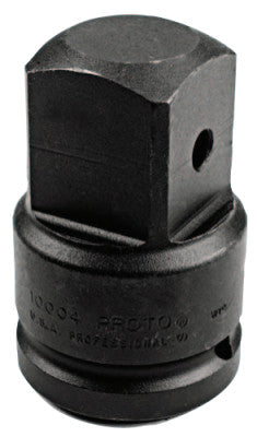 Impact Socket Adapters, 1" (female square); 1 1/2" (male square) drive, 3 1/2"
