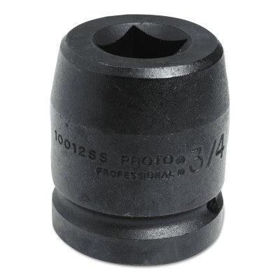 Impact Sockets 1" Drive, 1 in Drive, 3/4 in, 4 Points