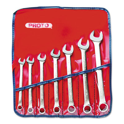 7 Piece Torqueplus Combination Wrench Sets, 12 Points, 3/8 - 3/4 in