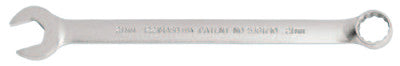 Torqueplus 12-Point Metric Combination Wrenches - Satin, 36 mm Opening, 492.1 mm
