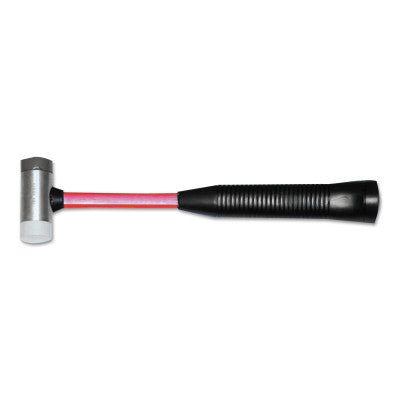 Soft Face Hammers, 13 1/8 in Handle, 1 11/16" Dia., Medium/Tough Tips