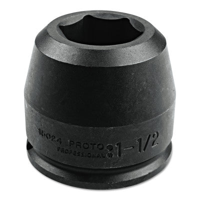 Impact Sockets 1-1/2" Drive, 3 15/16 in, 6 Points