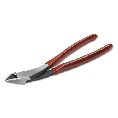 Angled Head Diagonal Cutting Pliers, 8 1/8 in, Flush