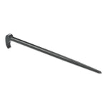 Rolling Head Bars, Hex, 1/2 in Straight Tapered Tip, 12 in