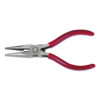 Ergonomics Side Cutting Needle Nose Pliers, Forged Alloy Steel, 5 9/16 in