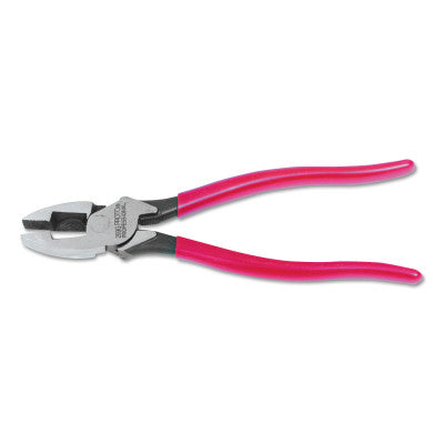 Ergonomics Linemans High Leverage Pliers, 9 1/4 in Length, Cushion Grip Handle