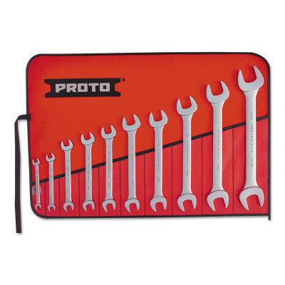 10 Pc. Open End Wrench Set