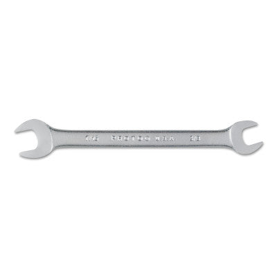Open End Wrenches, 3/8 in; 7/16 in Opening, 5 3/4 in Long, Chrome