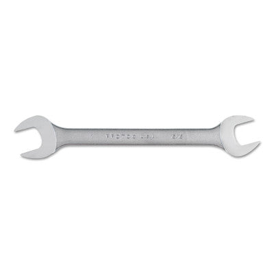 Open End Wrenches, 15/16 in; 1 in Opening, 11.359 in Long, Chrome