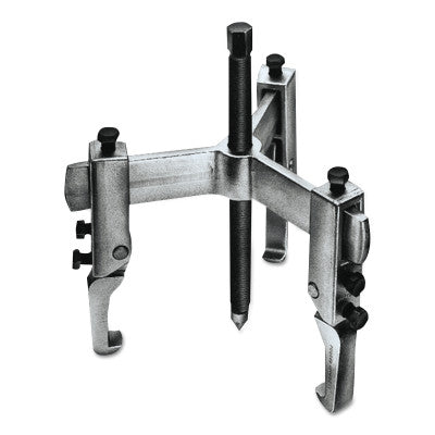 Adjustable Jaw Pullers, 3 Way, 12 in, 10 tons