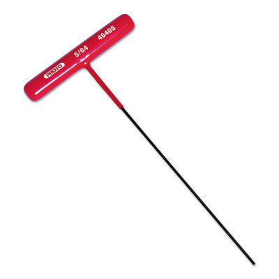 T-Handle Hex Keys, 1/4 in, 6 in Long