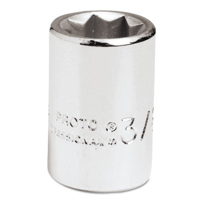 Torqueplus Sockets 1/4 in, 1/4 in Drive, 3/8 in, 8 Points