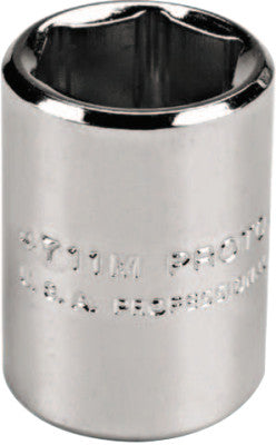 Torqueplus Metric Sockets 1/4 in, 1/4 in Drive, 15 mm, 6 Points