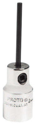 Metric Drive Socket Bits, 1/4 in Drive, 2.5 mm Tip