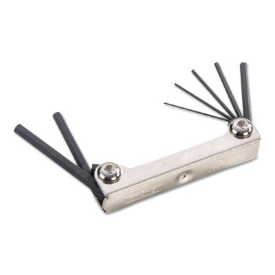 Folding Hex Key Set, 7 Pieces