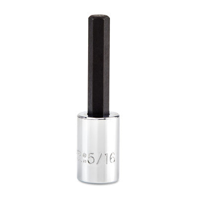 Socket Bits, 3/8 in Drive, 5/16 in Tip