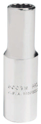 Torqueplus Metric Deep Sockets 3/8 in, 3/8 in Drive, 10 mm, 12 Points
