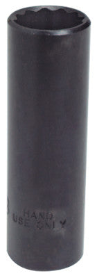 Torqueplus Protoblack Deep Sockets, 3/8 in Drive, 11/16 in, 12 Points