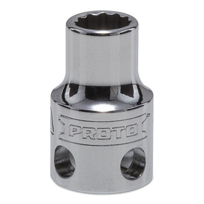 Tether-Ready Drive Deep Sockets, 3/8 in Drive, 8 mm, 1 3/32 in L, 12 Points