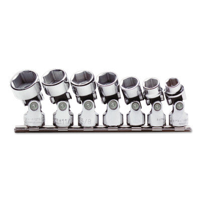 Torqueplus 7 Piece Universal Socket Sets, 3/8 in, 6 Point