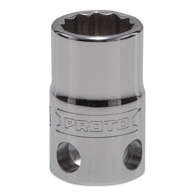 Tether-Ready Drive Deep Sockets, 3/8 in Drive, 11 mm, 1 3/32 in L, 12 Points
